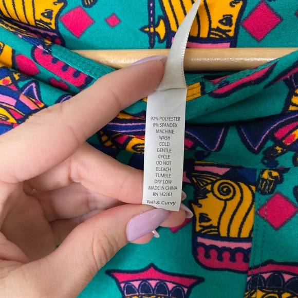 LULAROE (tall and curvy) king/queen leggings cards - Picture 4 of 5